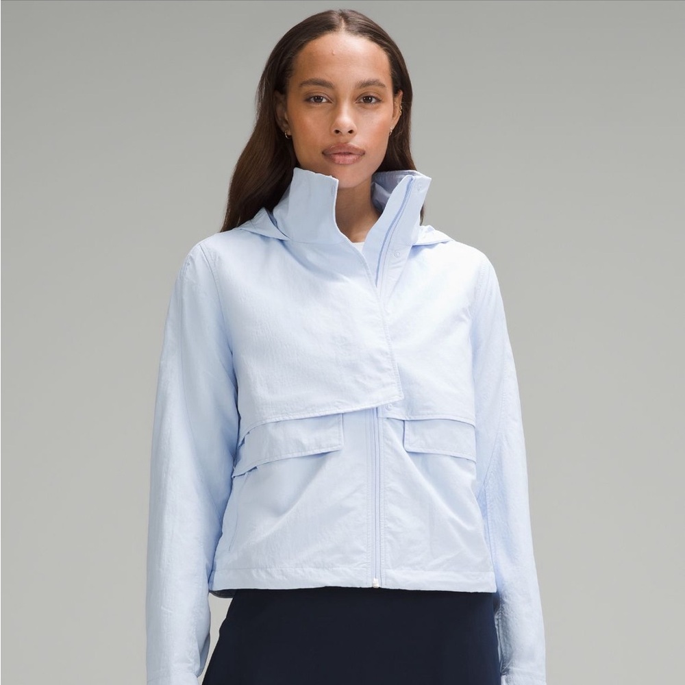 Lululemon Always Effortless Jacket size 6, color windmill, NWT